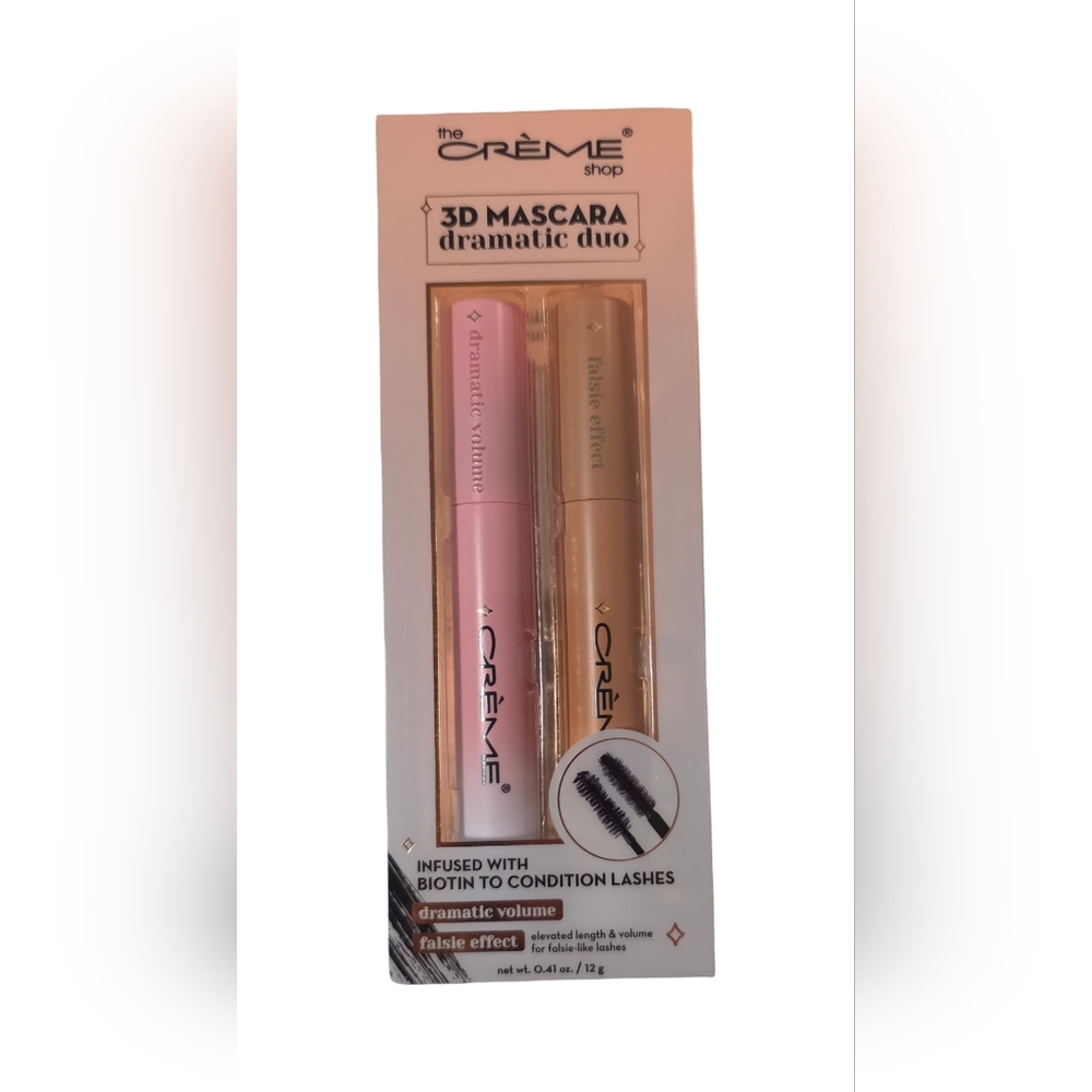 Creme Shop 3D Mascara Duo Volumizing Mascara